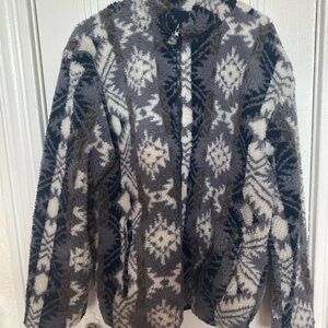 Cozy Fleece Windbreaker Jacket